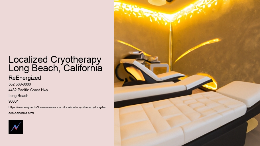 Localized Cryotherapy Long Beach, California