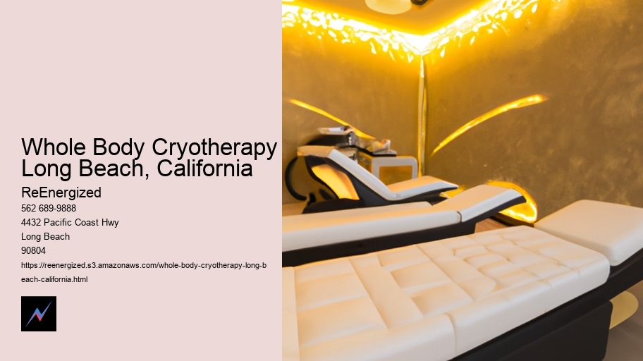 Whole Body Cryotherapy Long Beach, California